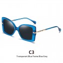 European and American cross-border large-frame sunglasses