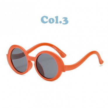 KS230501 Children's Round Polarized Sunglasses Boys Sunglasses Baby TR Material Glasses