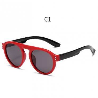 KS230502 TPEE Children's polarized sunglasses durability Clear polarizer