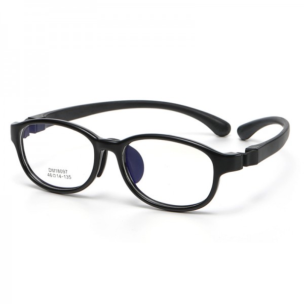 KOF230402 TR material soft silicone anti-slip glasses for children
