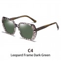 S202309 New style women's acetate frame fashionable sunshade anti-UV sunglasses