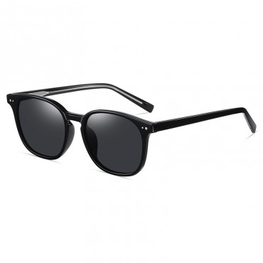 Trendy Polarized Round Frame TR90 Sheet Pin Pin Outdoor Travel Anti-UV Street Shooting Sunglasses
