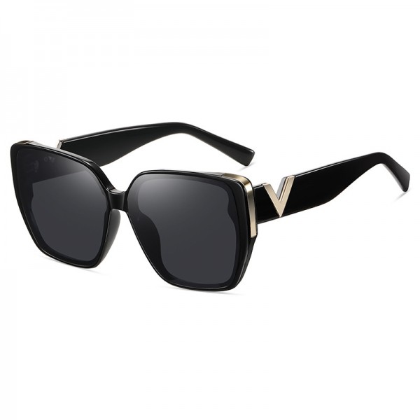 S2308 Trendy Korean style large frame sunglasses show personality