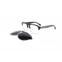 S230318 Oval Portable Sunglass Clip On