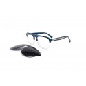 S230318 Oval Portable Sunglass Clip On