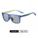 S230314 Square Polarized Lens Pop Sunglasses