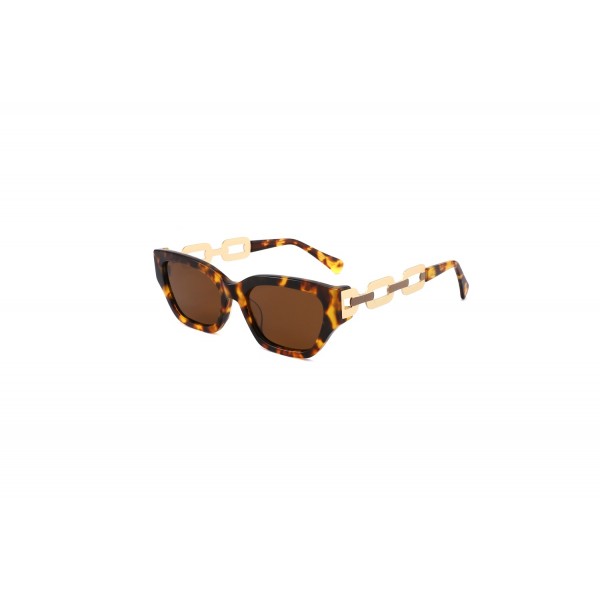 S230306 chain frame sunglasses