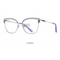 OF230206 Thin Bezel Women's Anti-Blue Light Optical Prescription Glasses