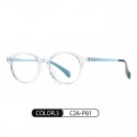 KOF230210 Round Frame Anti-Blue Light Prescription Optical Glasses for Youth