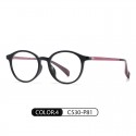 KOF230210 Round Frame Anti-Blue Light Prescription Optical Glasses for Youth